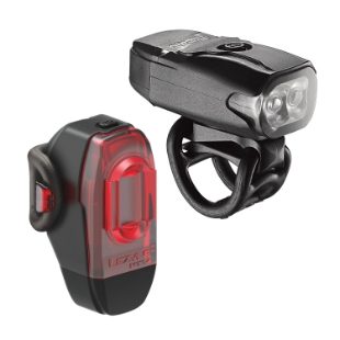 Lezyne KTV Drive Front and Rear Bike Lights Set USB rechargeable