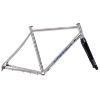 Kinesis GTD V2 - Titanium Road Bike Frameset - Audax Bike, Touring Bike, or Commuting Bike - Silver - Silver