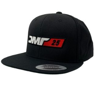 DMR 25 Year Cap - Black Snap Back Cap - Casual Cycle Clothing