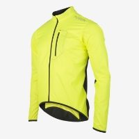 Fusion S1 Winter Cycling Jacket - lightweight fluorescent cycling jacket