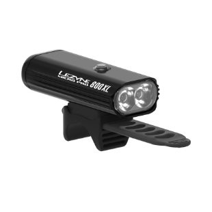 Lezyne Micro Drive Pro 800XL - 800 Lumen Rechargeable LED Bike Light - Blk/Hi Gloss