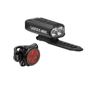Lezyne - Micro Drive 600XL / Zecto Auto Pair - Black / Black
