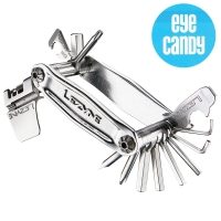 Silver Lezyne Stainless 19 Multi-tool from Upgrade Bikes
