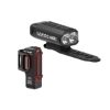 Lezyne Micro Drive 600XL Front Light and Strip Drive Rear Light - USB rechargeable bike light set