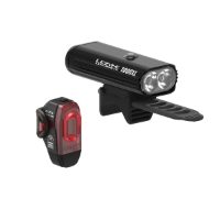 Lite Drive 1000XL front light and KTV Pro rear light - Lezyne rechargeable bike lights set