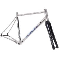 Kinesis GTD V2 - Titanium Road Bike Frameset - Audax Bike, Touring Bike, or Commuting Bike - Silver